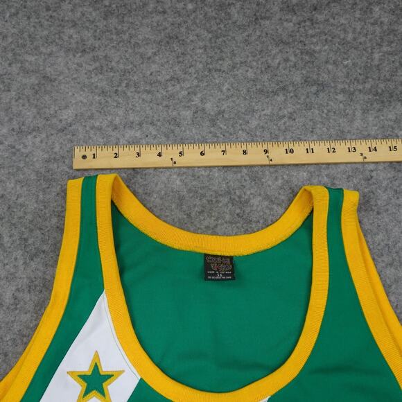 Vintage Seattle Allstars Jersey Mens 52 XL Official Street Ball Champions Green - Picture 3 of 13